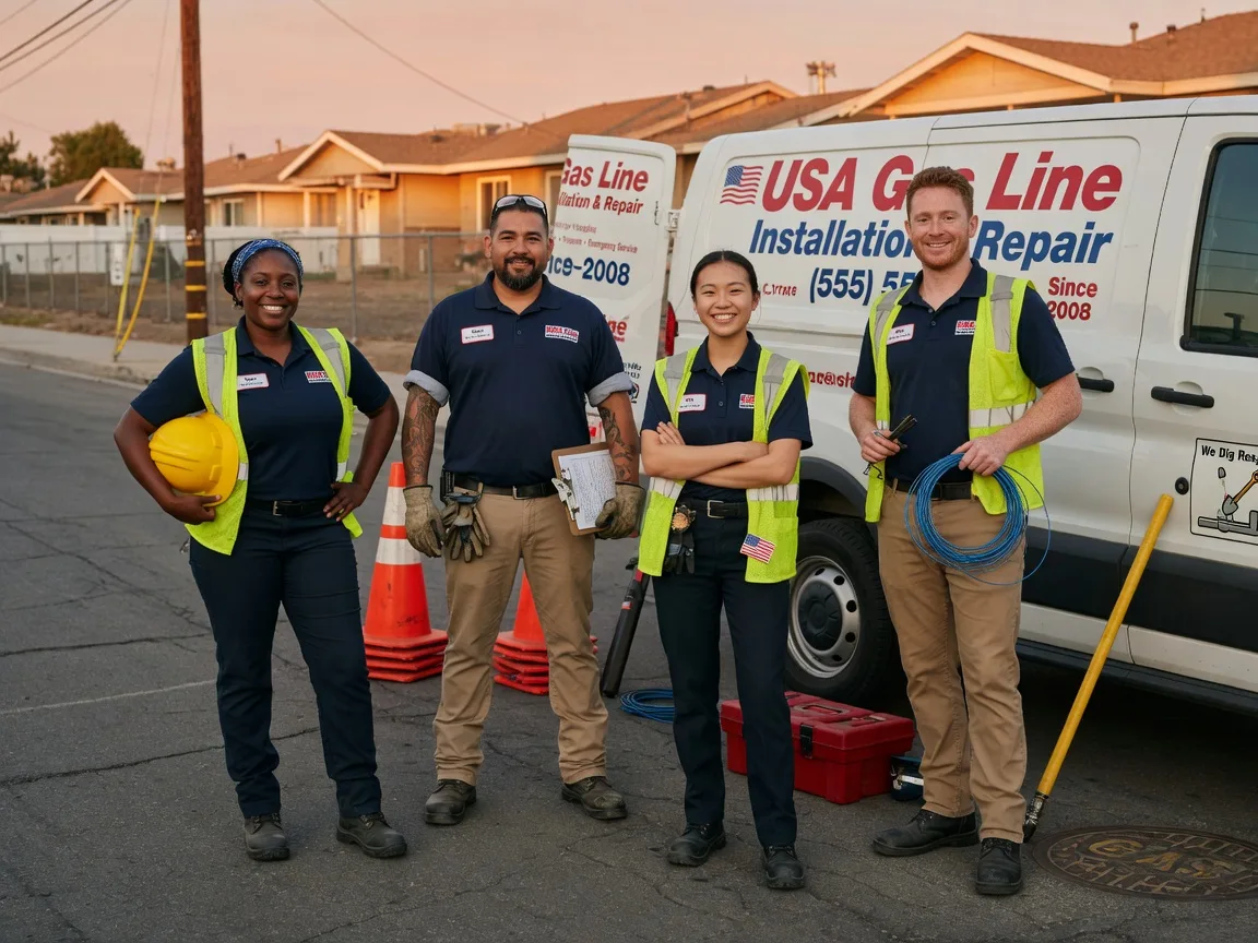 Gas Line Installation company in Garden Grove, CA